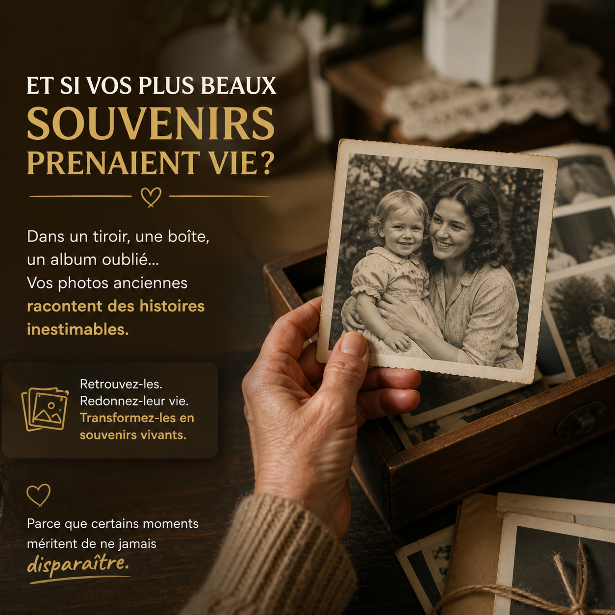 Offre Fête des Mères ღ Film Souvenir 20 Photos + Carte Prête à Offrir