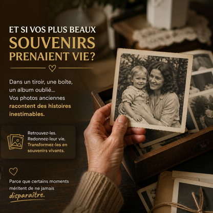 Offre Fête des Mères ღ Film Souvenir 20 Photos + Carte Prête à Offrir