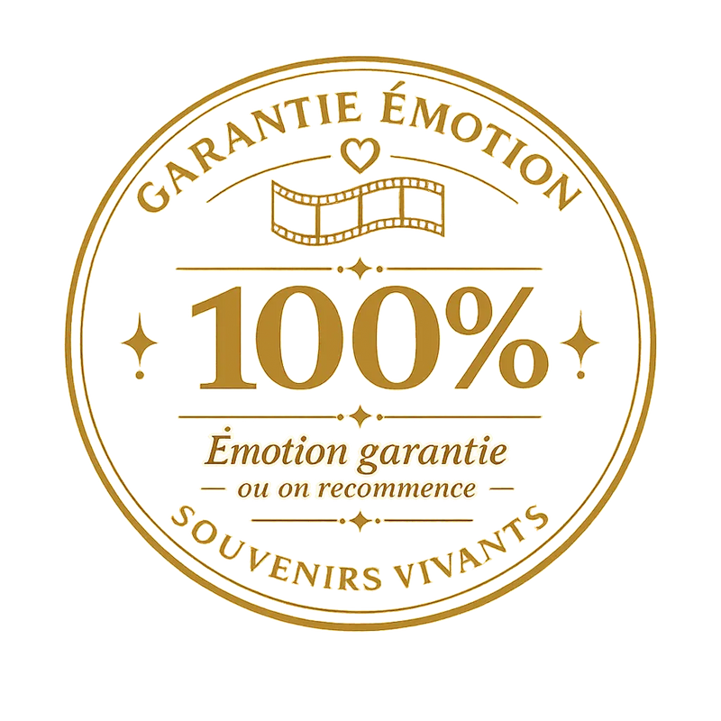 Garantie Émotion : 100% Satisfait ou Recréé