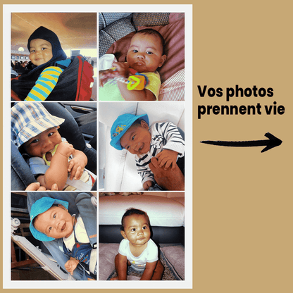 Mini-Film Souvenir — 3 Photos Animées