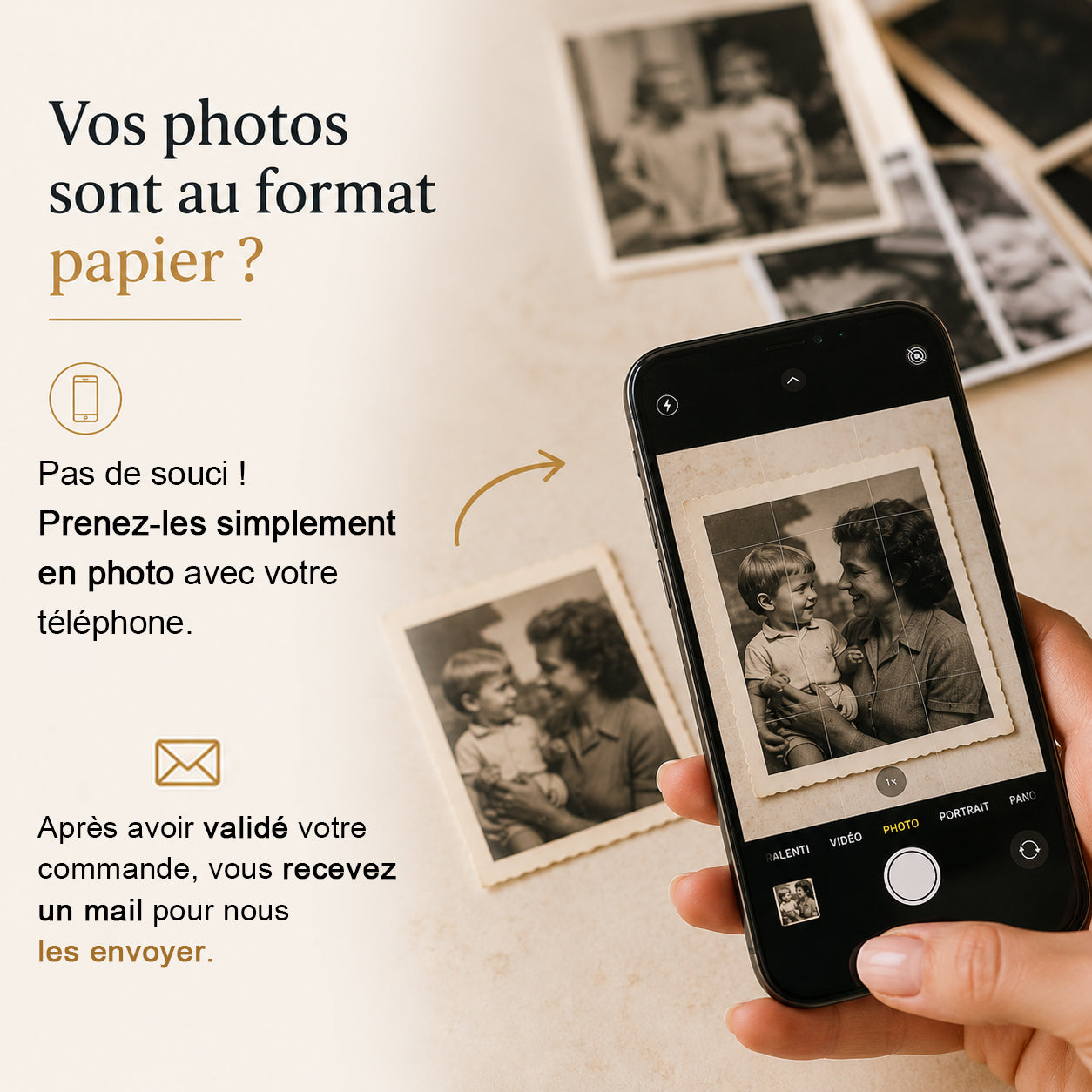 Offre Fête des Mères ღ Film Souvenir 20 Photos + Carte Prête à Offrir