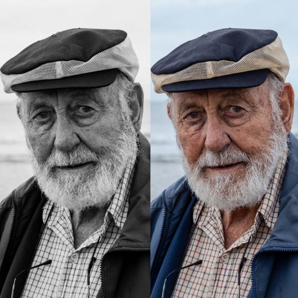 Colorisation Photo — Redonnez la Vie et la Couleur à Vos Souvenirs en Noir & Blanc